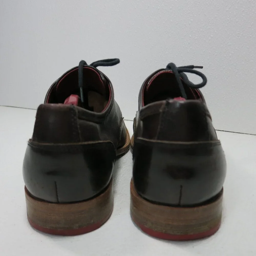 Cole, Rood & Haan Oil Tanned Leather Dress Footwear Oxfords Men's Shoes 9.5